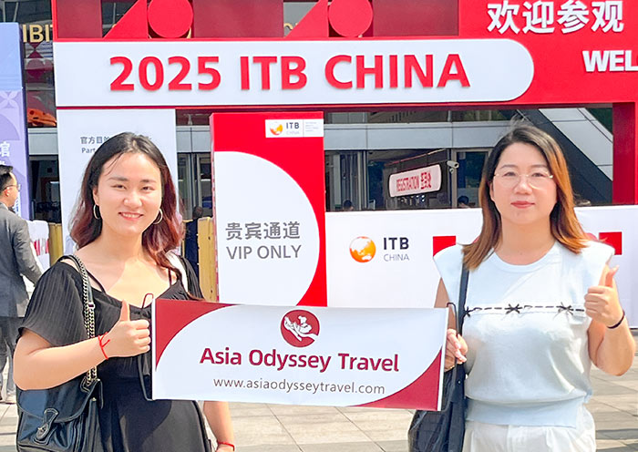 Asia Odyssey Travel en ITB China 2025 en Shanghai