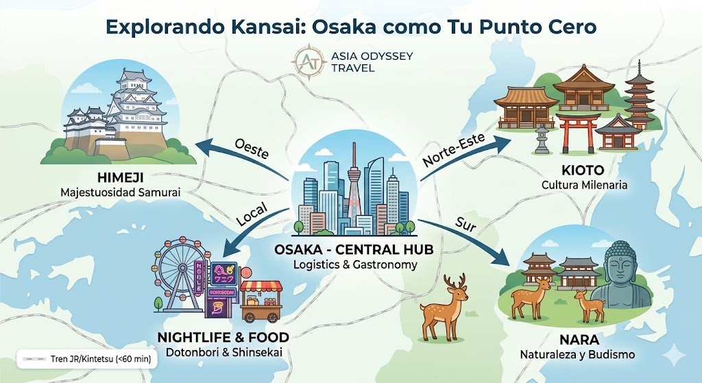 Ruta de Osaka