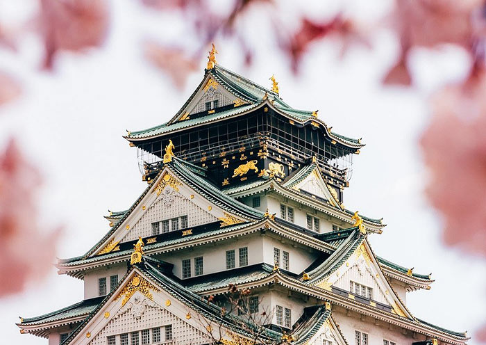 Castillo de Osaka Osaka Castle in Sakura Season