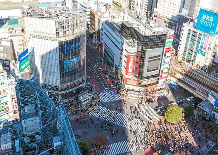 Cruce de Shibuya Shibuya Crossing