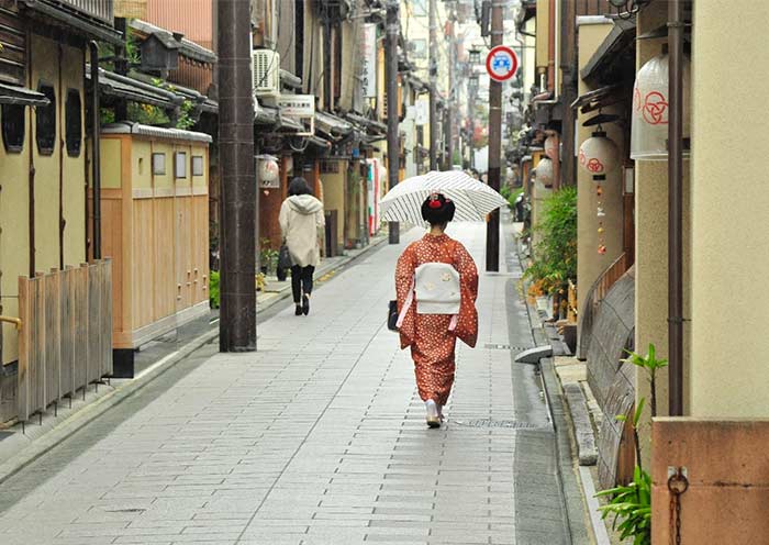 Gion (Kyoto's famous geisha district)