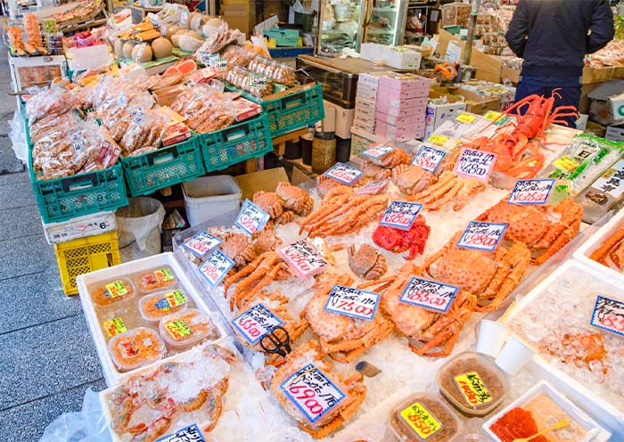 Nijo Market, Sapporo 