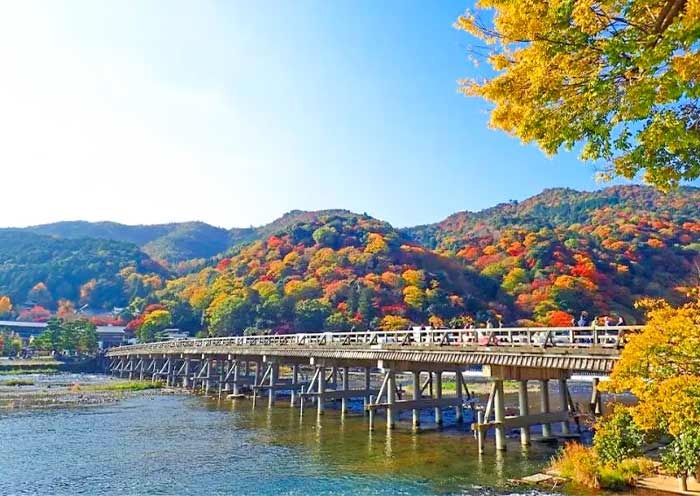 Puente Togetsukyo, Kyoto Togetsukyo Bridge, Kyoto