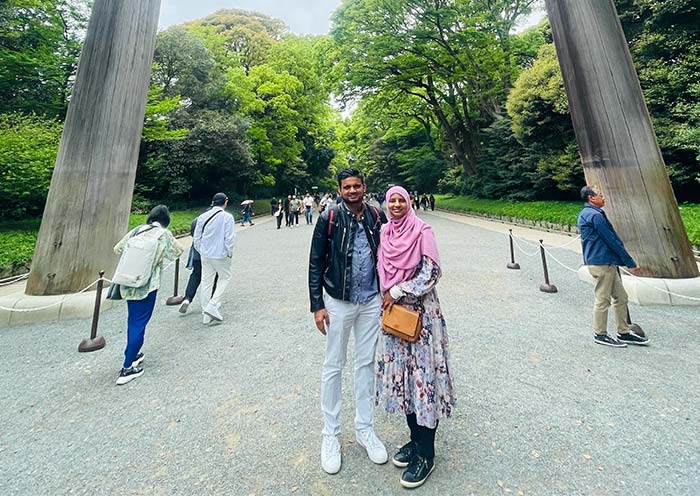 Puerta de Torii, Santuario Meiji Torii Gate, Meiji Shrine