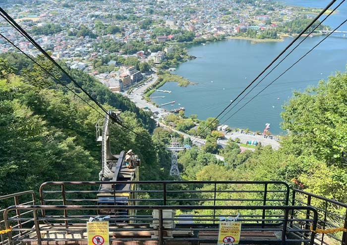 Paseo en Teleférico de Kawaguchiko Kawaguchigo Cable Car Ride