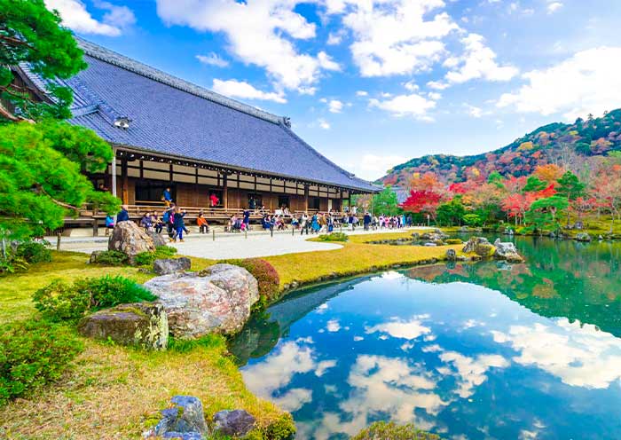 Templo Tenryū-ji, Kyoto Tenryuji Temple, Kyoto