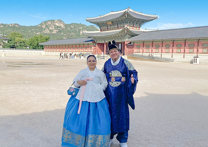 Ceremonia en el Palacio Gyeongbokgung Ceremony at Gyeongbokgung Palace