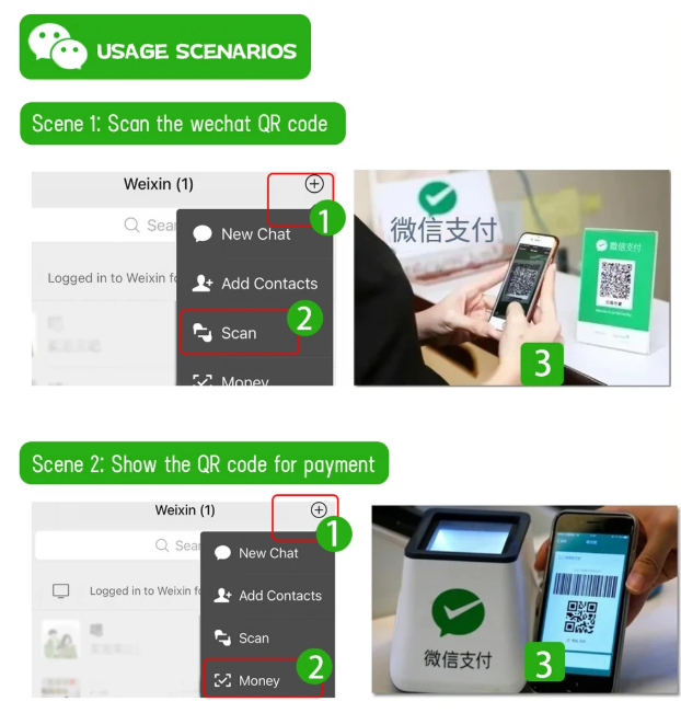 Código QR de WeChat Pay