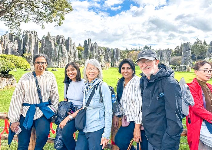 Travel to Kunming Stone Forest with AOT