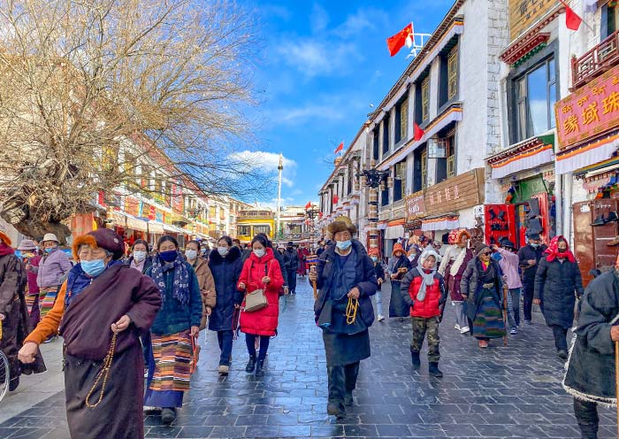 Lhasa Barhkor Street