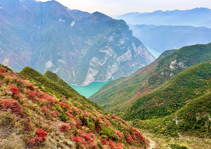Shennv Sky Road in Wushan