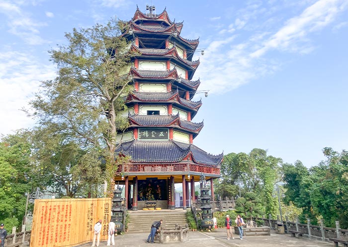 Fengdu Ghost City Pagoda,Chonqing