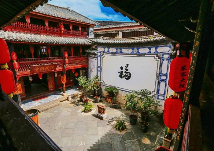 Yan Family Compound at Xizhou Village, Dali.