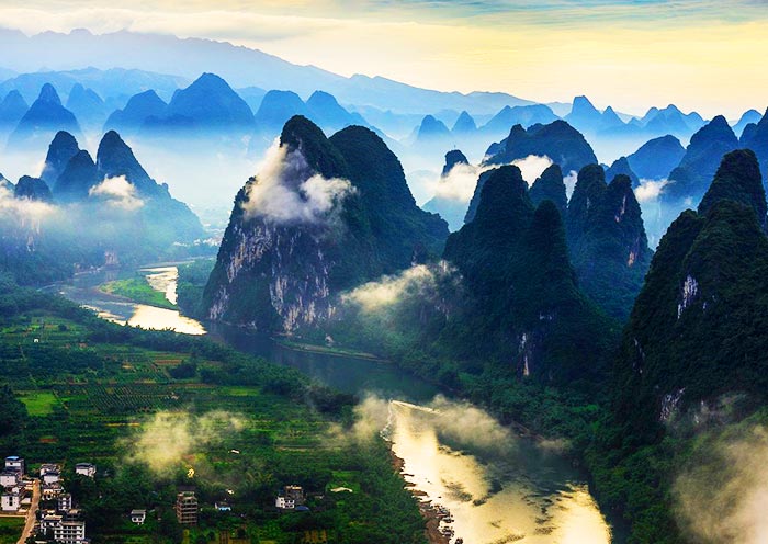Picturesque Li River