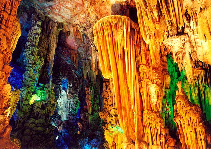 Reed Flute Cave in Guilin