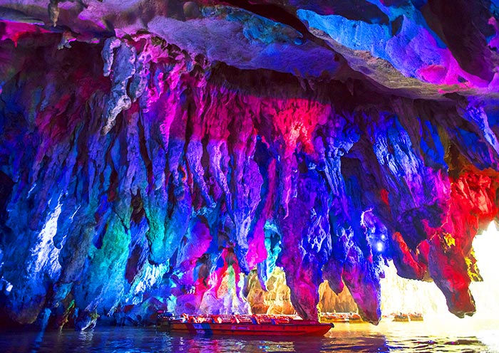 Reed Flute Cave, a mesmerizing and magical atmosphere