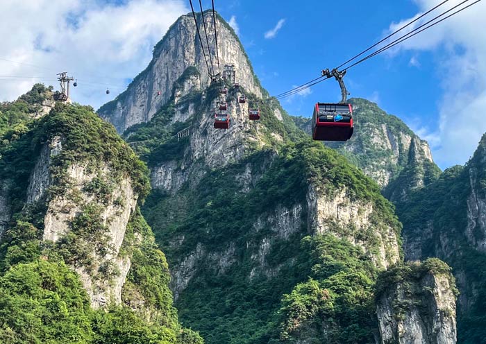 Tianmen Mountain Cableway, Zhangjiajie