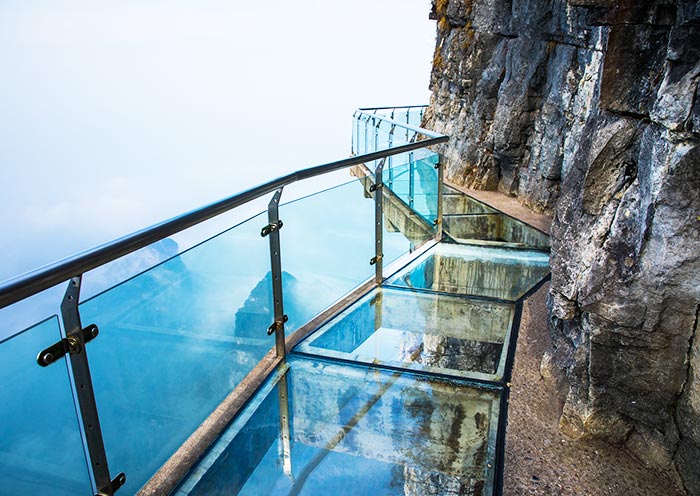 Glass Skywalk in Tianmen Mountain, Zhangjiajie