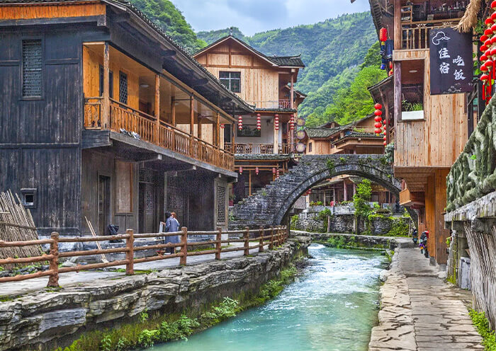 Pueblo Miao de Dehang, Hunan