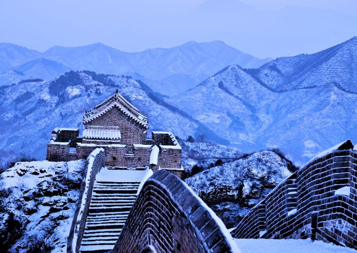 Jinshanling Great Wall in Winter, Beijing