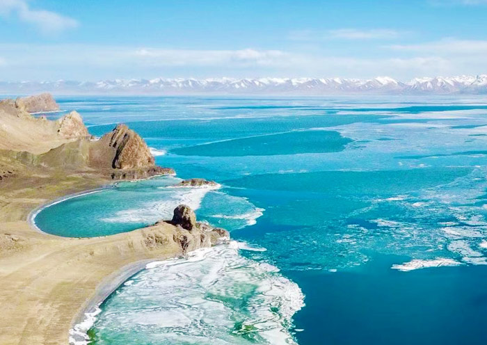 Lago Namtso, el Lago Sagrado del Tibet Namtso Lake, Holy Lake in Tibet