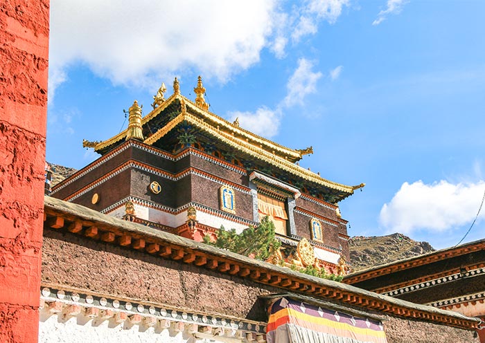 Tashilhunpo Monastery in Shigatse Tibet