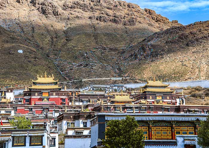 Tashilhunpo Monastery in Shigatse Tibet
