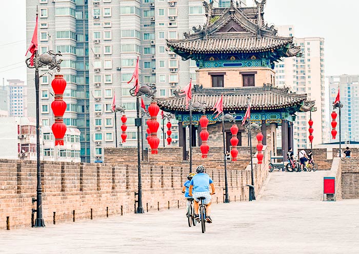 Ancient City Wall, Xian