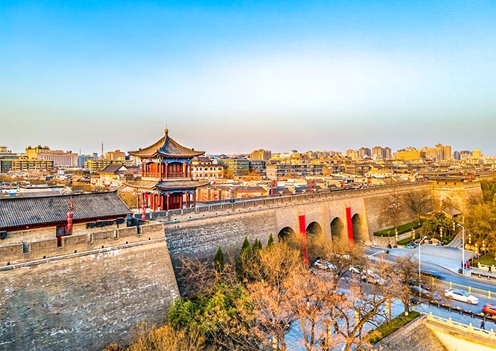 Xian Ancient City Wall Xian Ancient City Wall