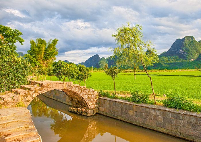 Idyllic Yangshuo Countryside