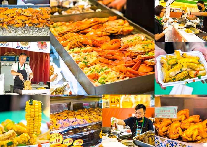 Try traditional Macanese snacks when visiting Senado Square