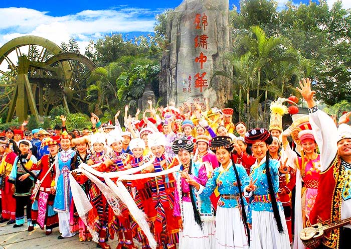 Ethnic Groups in Splendid China Folk Village