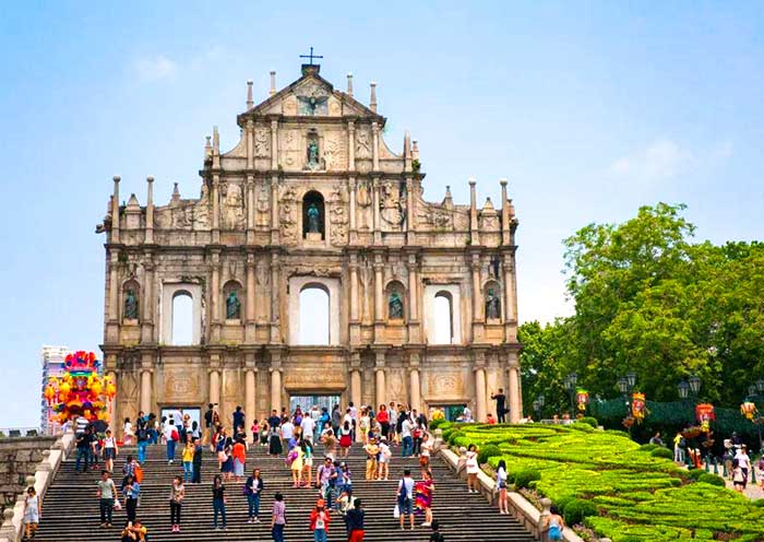 the Ruins of St. Paul's Cathedral, Macau