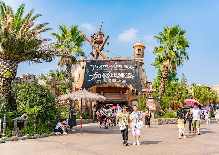 Pirates of the Caribbean of Shanghai Disneyland