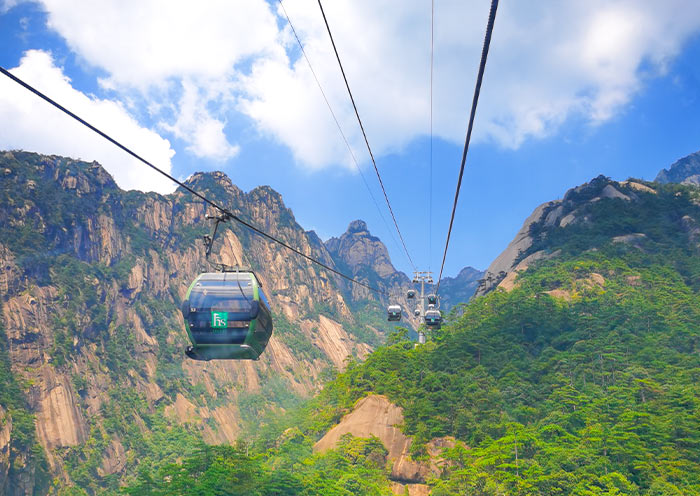 Cable Car, Mt.Huangshan