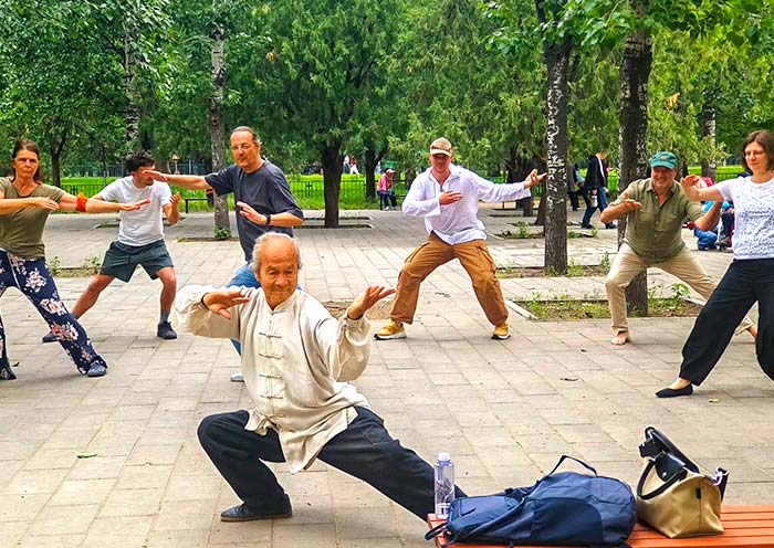 Experiencia de Tai Chi en el Templo del Cielo