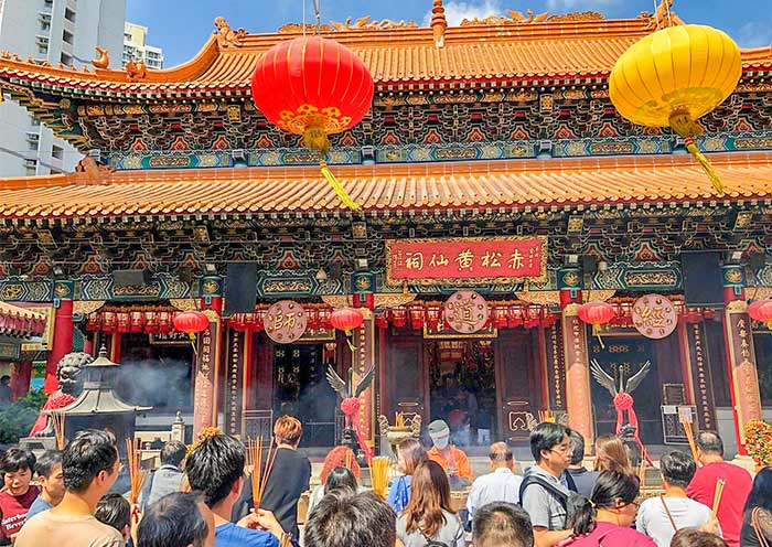 One of the most popular religious sites in Hong Kong