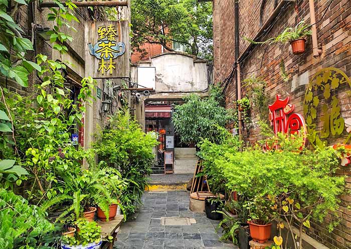 Tianzifang in Shanghai
