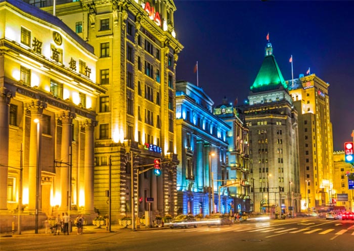 The Bund Night View, Shanghai