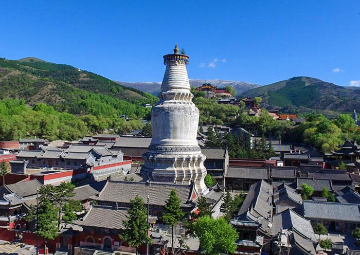 Sakyamuni Relics Stupa, the landmark of Wutaishan