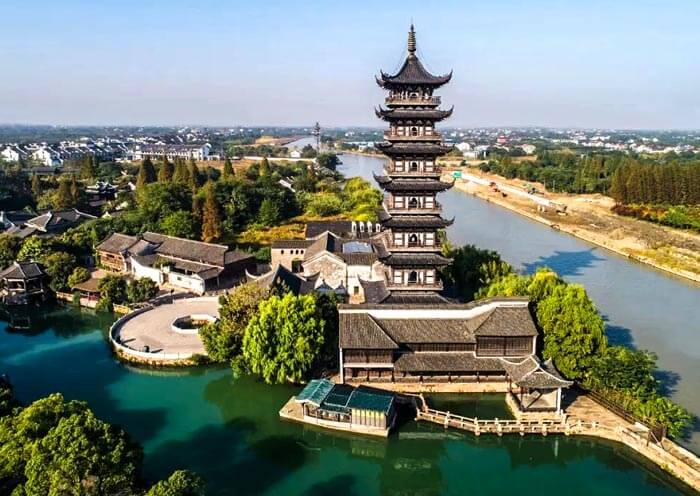 Bailian Pagoda, Wuzhen