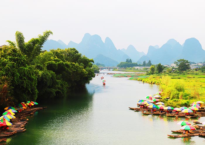 Tranquil Waters, Green Trails: Yulong River