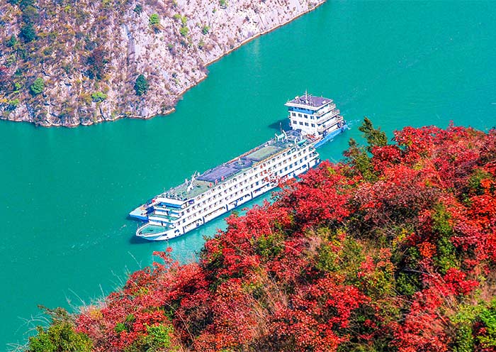 Cañón Qutang, Crucero por el Río Yangtsé