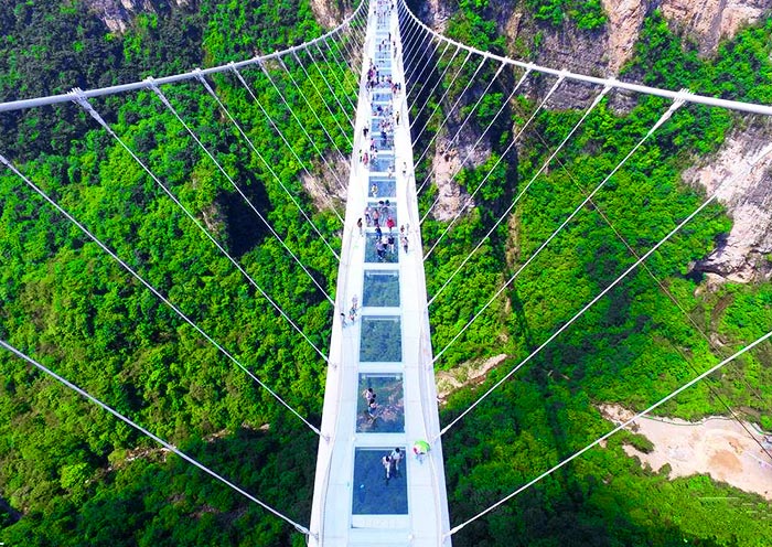 Zhangjiaije Grand Canyon Glass Bridge