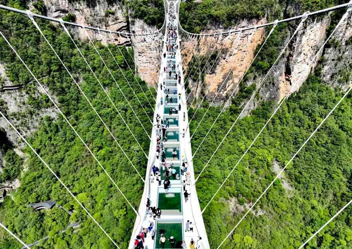 Zhangjiaije Grand Canyon Glass Bridge