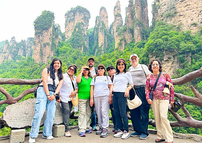 Great Memory inside Zhangjiajie National Forest Park