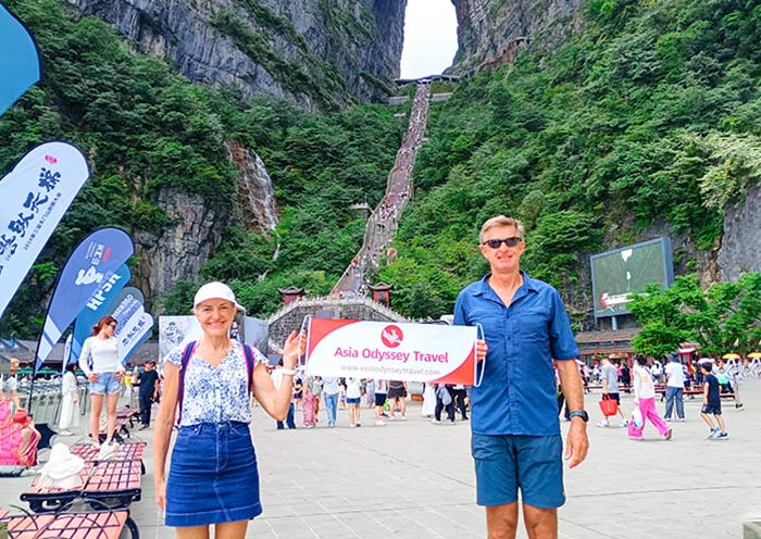 Cueva Tianmen, Zhangjiajie