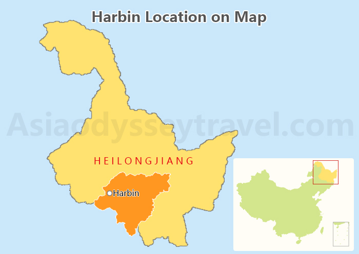Mapas de Harbin