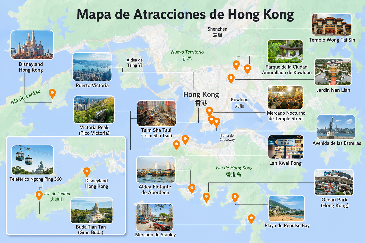 Viajes a Hong Kong y Macao - Tour de 4 Días por Hong Kong y Macao