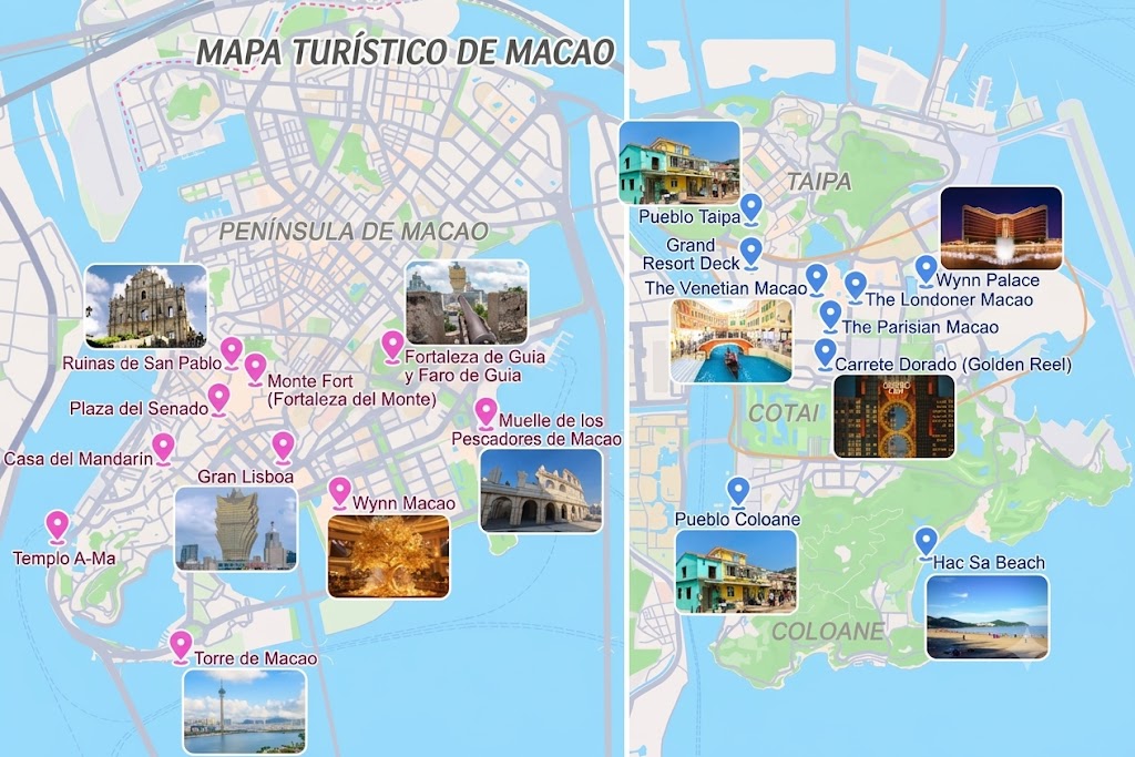 Excursión a Macao desde Hong Kong - Historia, cultura y patrimonio portugués en 1 día